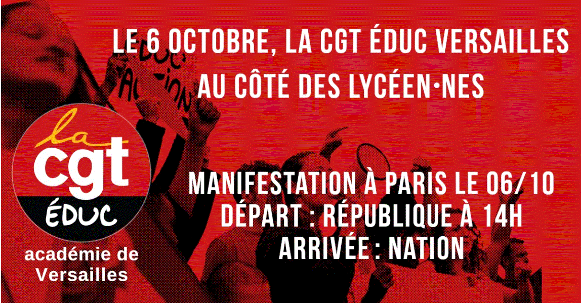 Grève et mobilisation du 6 octobre