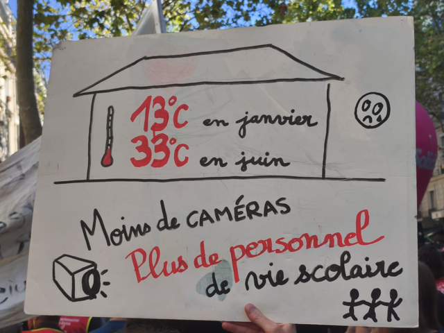 Mobilisations lycéennes et appel à la grève